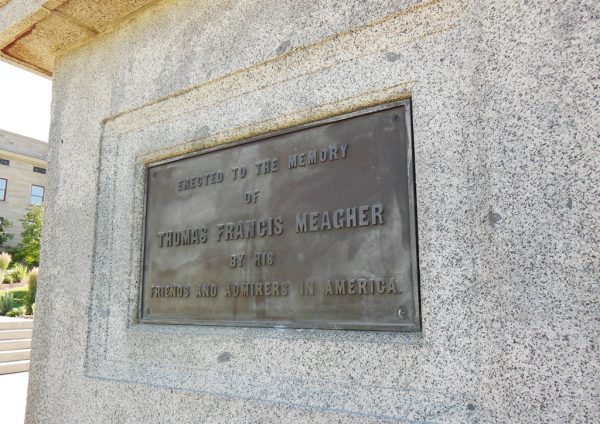 THOMAS FRANCIS MEAGHER WAR MEMORIAL PLAQUE A