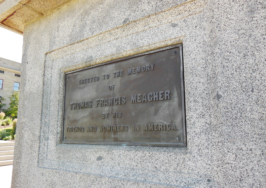 THOMAS FRANCIS MEAGHER WAR MEMORIAL PLAQUE A