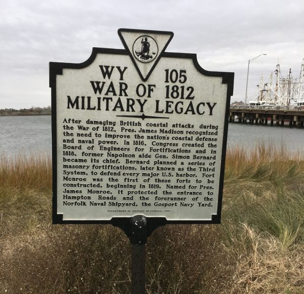 WAR OF 1812 MILITARY LEGACY MEMORIAL MARKER