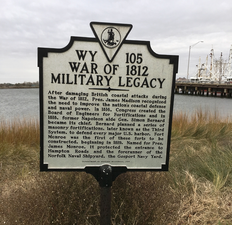 WAR OF 1812 MILITARY LEGACY MEMORIAL MARKER