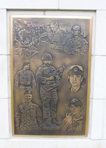 WEST VIRGINIA’S FEMALE VETERAN MEMORIAL PLAQUE D