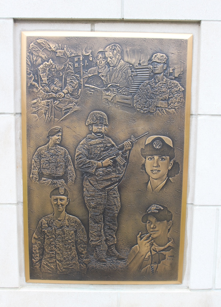 WEST VIRGINIA’S FEMALE VETERAN MEMORIAL PLAQUE D