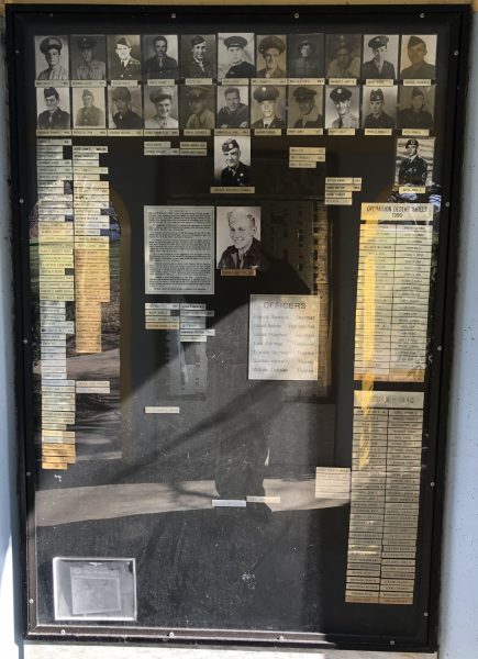 ALBION VETERANS MEMORIAL PLAQUE A