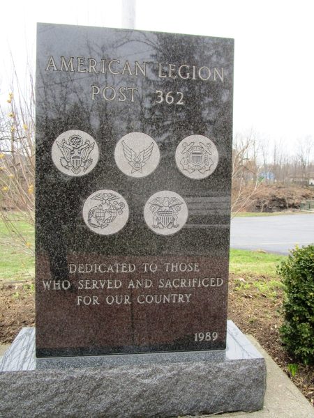 AMERICAN LEGION POST 362 VETERANS MEMORIAL