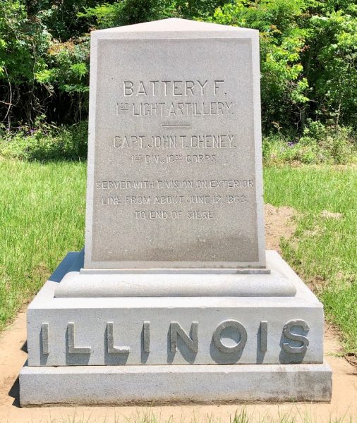 BATTERY F, 1ST LIGHT ARTILLERY WAR MEMORIAL
