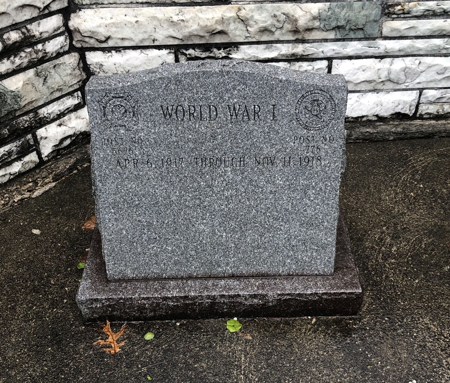 BEECH GROVE WAR MEMORIAL STONE B