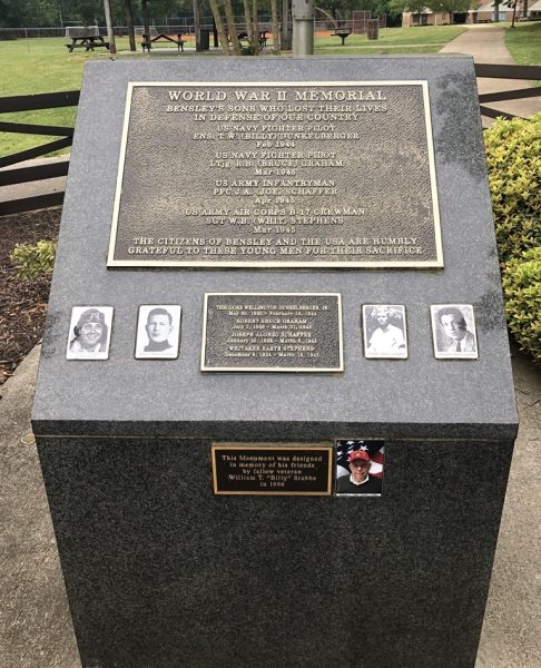 BENSLEY WORLD WAR II MEMORIAL