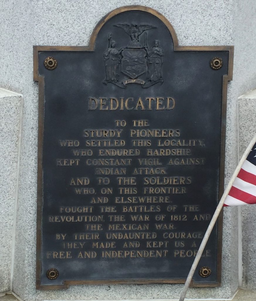 BROADALBIN WAR VETERANS MEMORIAL PLAQUE A