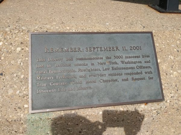 BROWN COUNTY LIBERTY BELL 250TH ANNIVERSARY MEMORIAL PLAQUE B