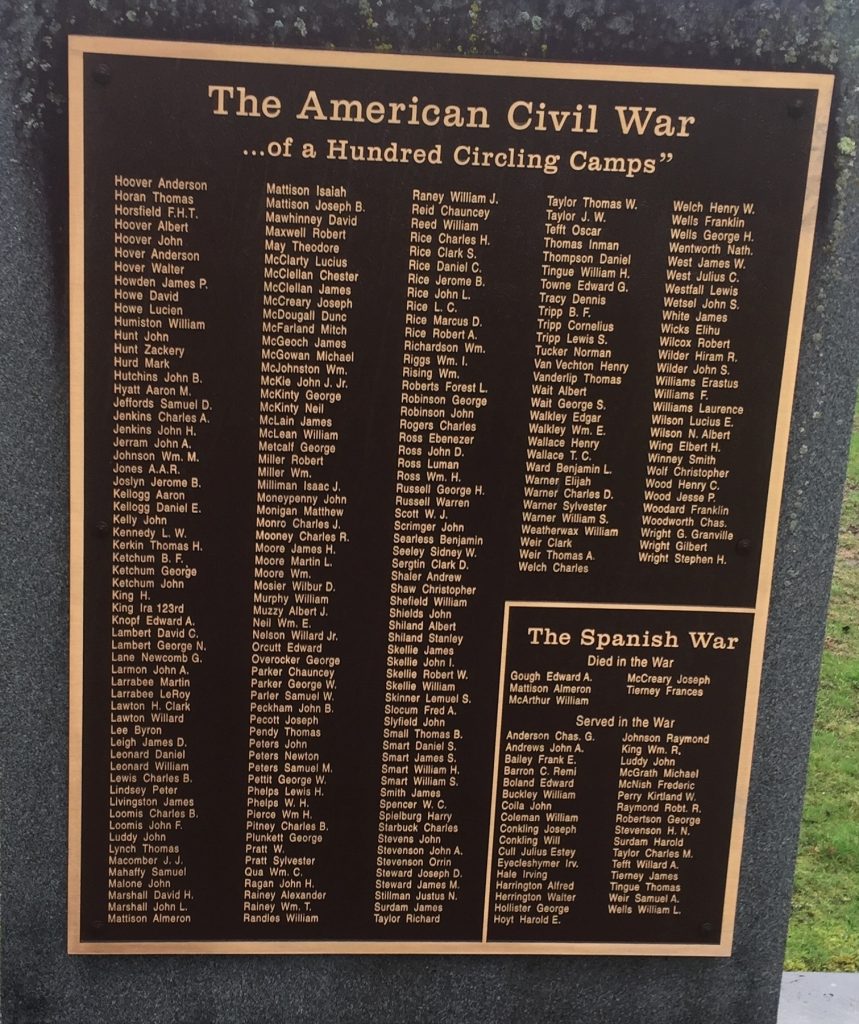 CAMBRIDGE WAR VETERANS MEMORIAL PLAQUE A