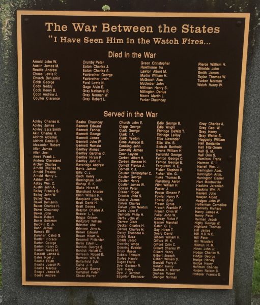 CAMBRIDGE WAR VETERANS MEMORIAL PLAQUE B