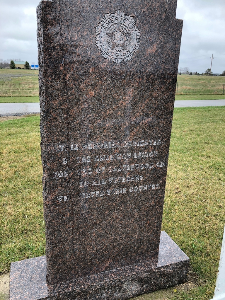 CASTLEWOOD ALL VETERANS MEMORIAL