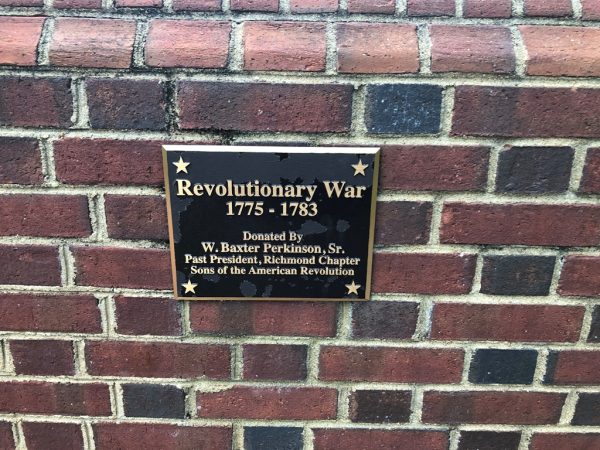 CHESTERFIELD COUNTY VETERANS MEMORIAL WALL PLAQUE B