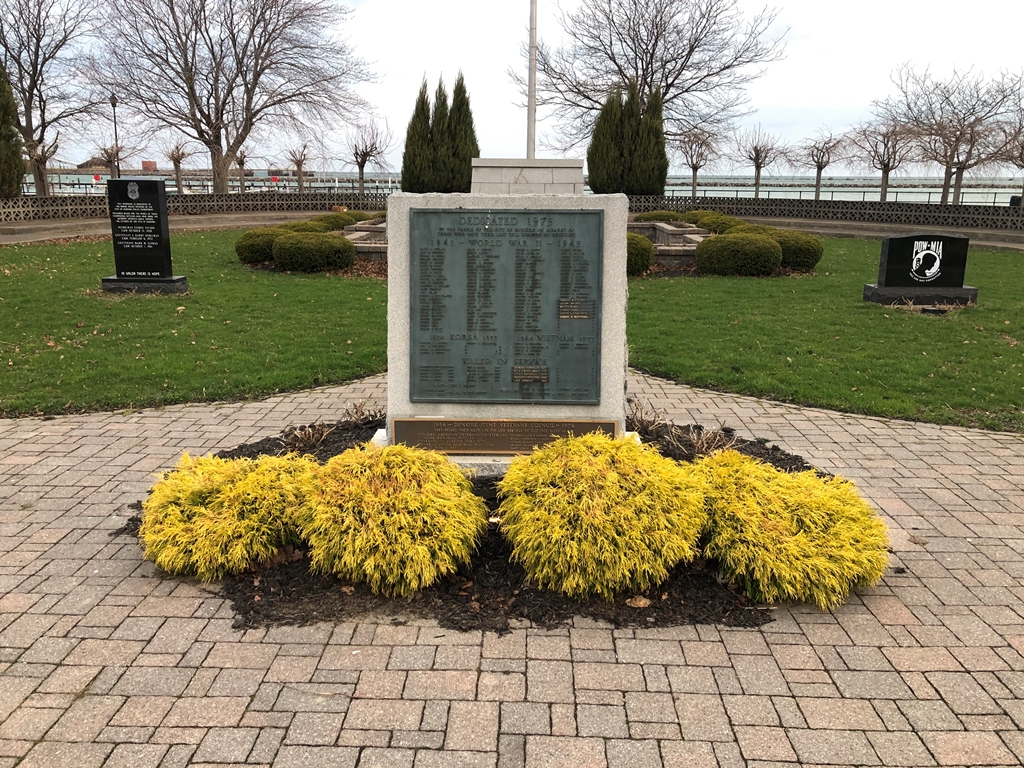 CITY OF DUNKIRK WAR VETERANS MEMORIAL