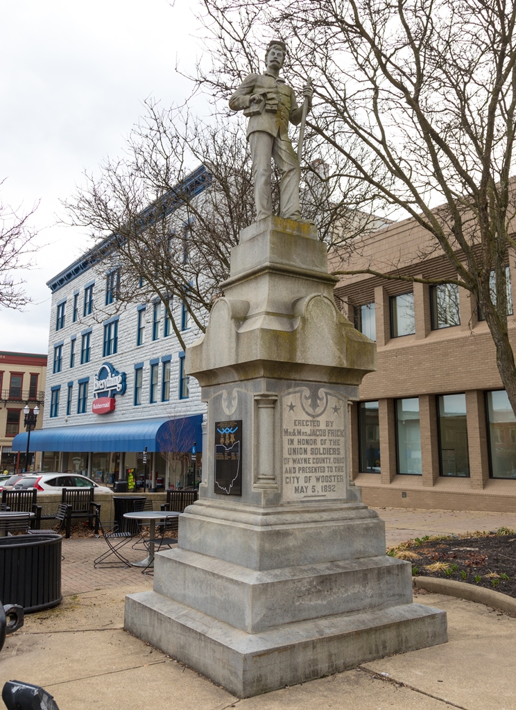 CITY OF WOOSTER CIVIL WAR MEMORIAL