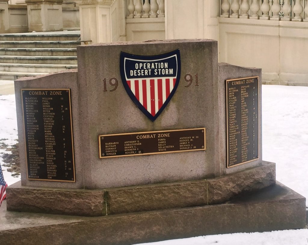 COLUMBIA COUNTY OPERATION DESERT STORM WAR MEMORIAL