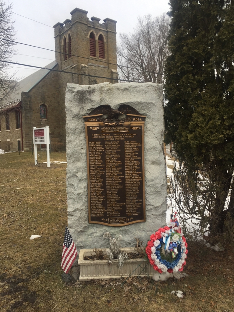 COXSACKIE WORLD WAR I MEMORIAL