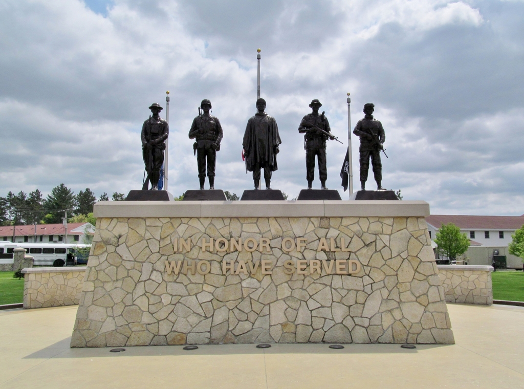 FORT MCCOY IN HONOR OF ALL WHO HAVE SERVED MEMORIAL
