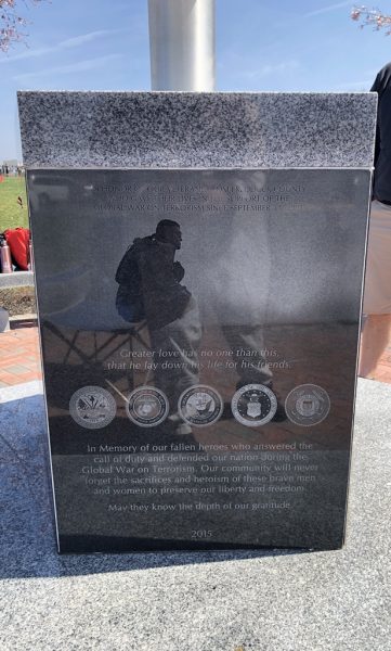 FREDERICK COUNTY WAR ON TERRORISM MEMORIAL SIDE A