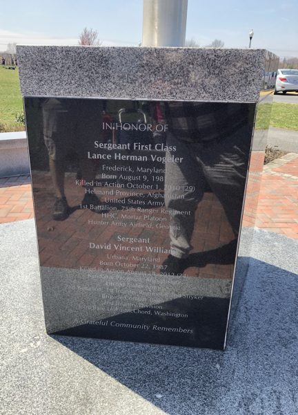 FREDERICK COUNTY WAR ON TERRORISM MEMORIAL SIDE D