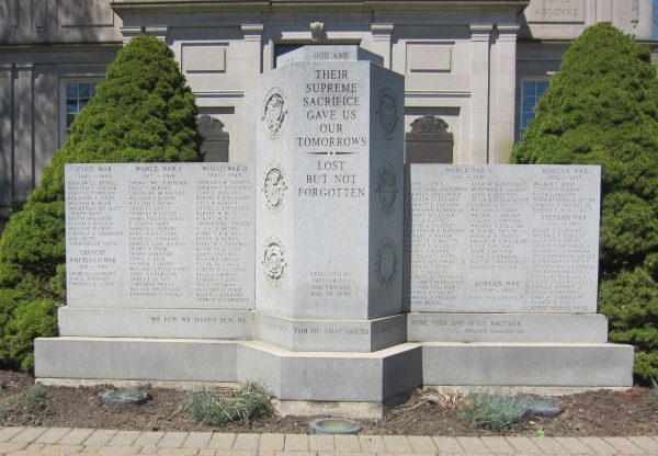 FREEPORT MEMORIAL LIBRARY SUPREME SACRIFICE HONOR ROLL