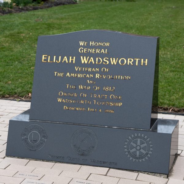 GENERAL ELIJAH WADSWORTH WAR MEMORIAL