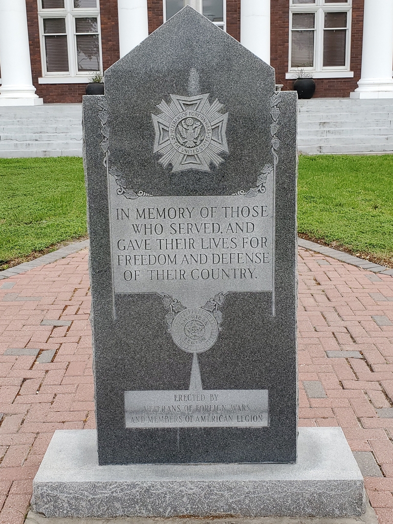GEORGE WEST WAR VETERANS MEMORIAL