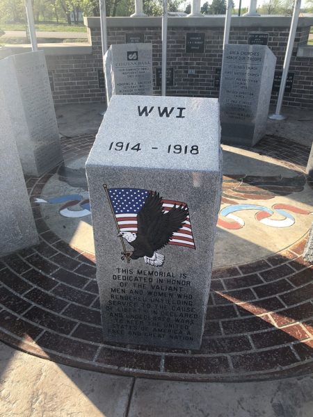 GERALD VETERANS MEMORIAL STONE BLOCK A