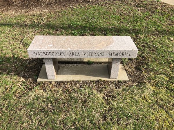HARBORCREEK AREA VETERANS MEMORIAL BENCH