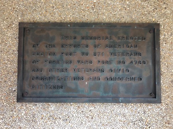 HARBORCREEK TOWNSHIP VETERANS MEMORIAL PLAQUE C