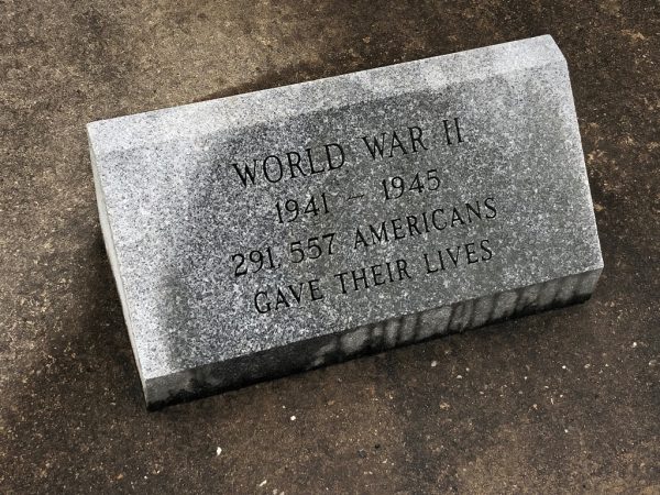 IN HONOR OF ALL VETERANS MEMORIAL STONE B