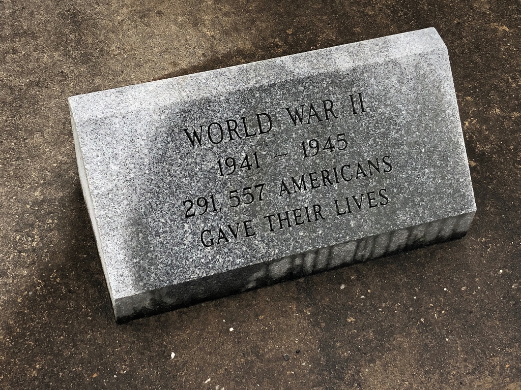 IN HONOR OF ALL VETERANS MEMORIAL STONE B