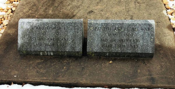 IN HONOR OF ALL VETERANS MEMORIAL STONES A