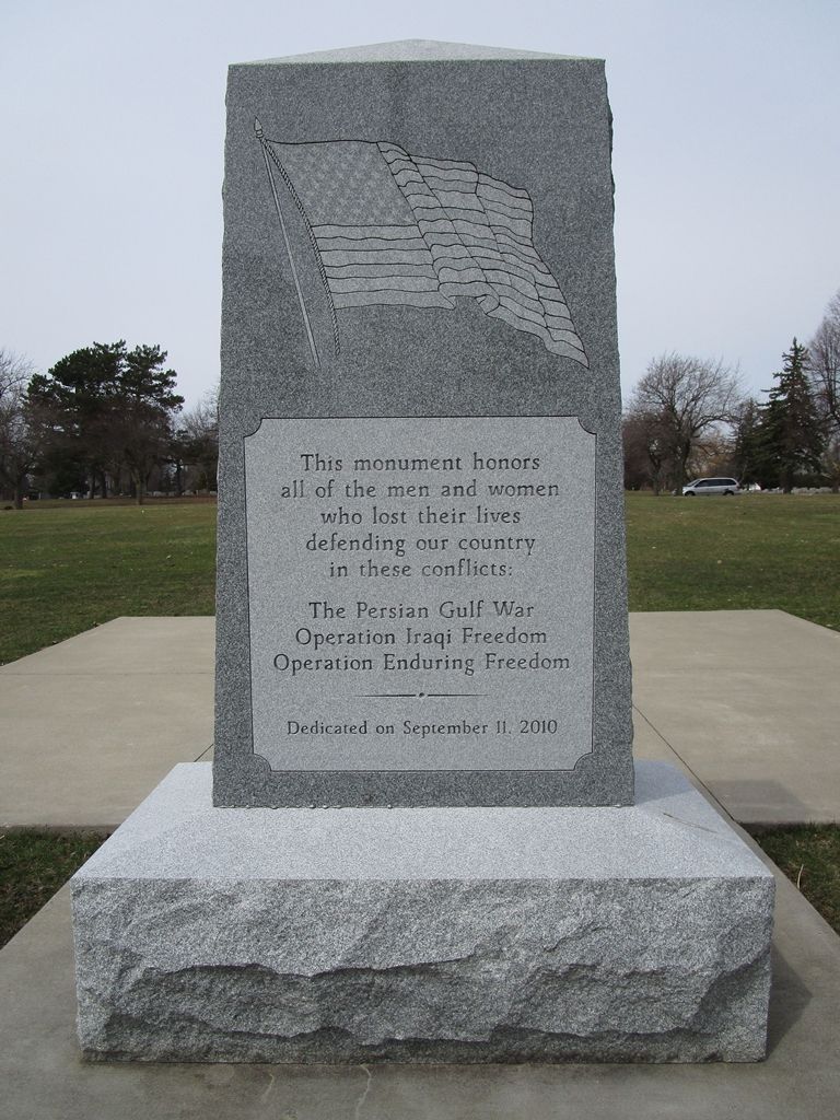 IN MEMORY OF ALL AMERICAN VETERANS MEMORIAL BACK