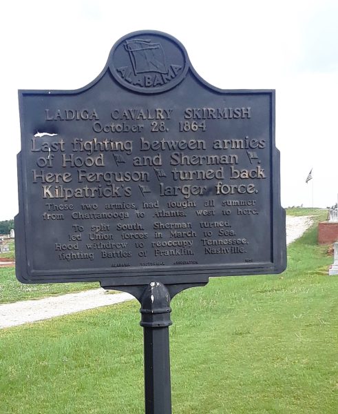 LADIGA CAVALRY SKIRMISH WAR MEMORIAL MARKER