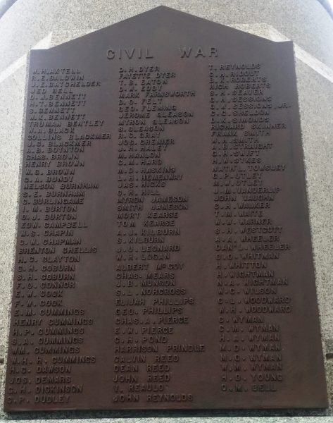 MANCHESTER WAR VETERANS MEMORIAL PLAQUE D