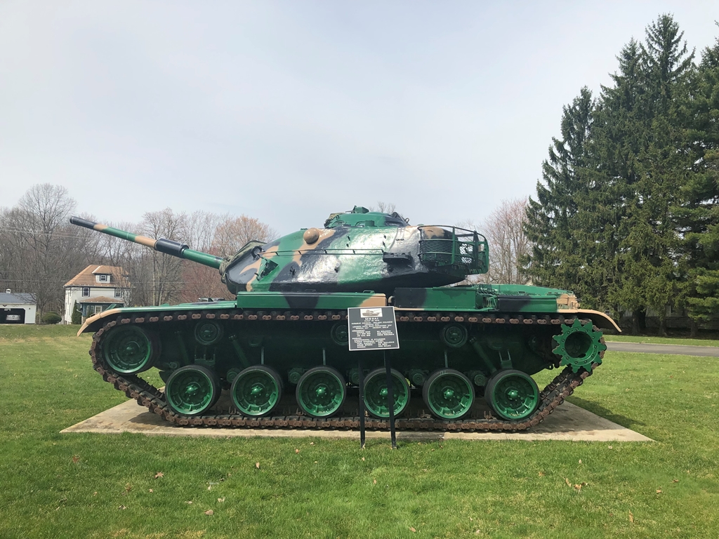 MEADVILLE M60A1 MEMORIAL TANK