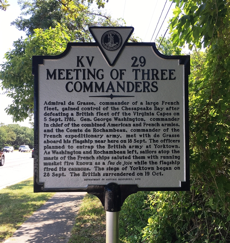 MEETING OF THREE COMMANDERS WAR MEMORIAL MARKER