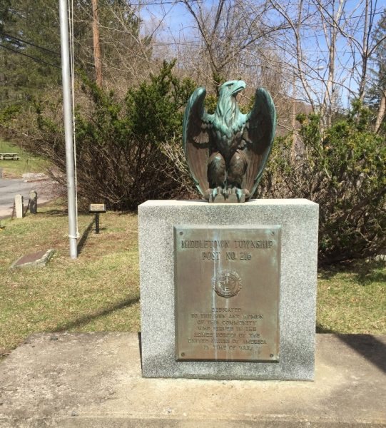 MIDDLETOWN TOWNSHIP POST NO. 216 WAR MEMORIAL