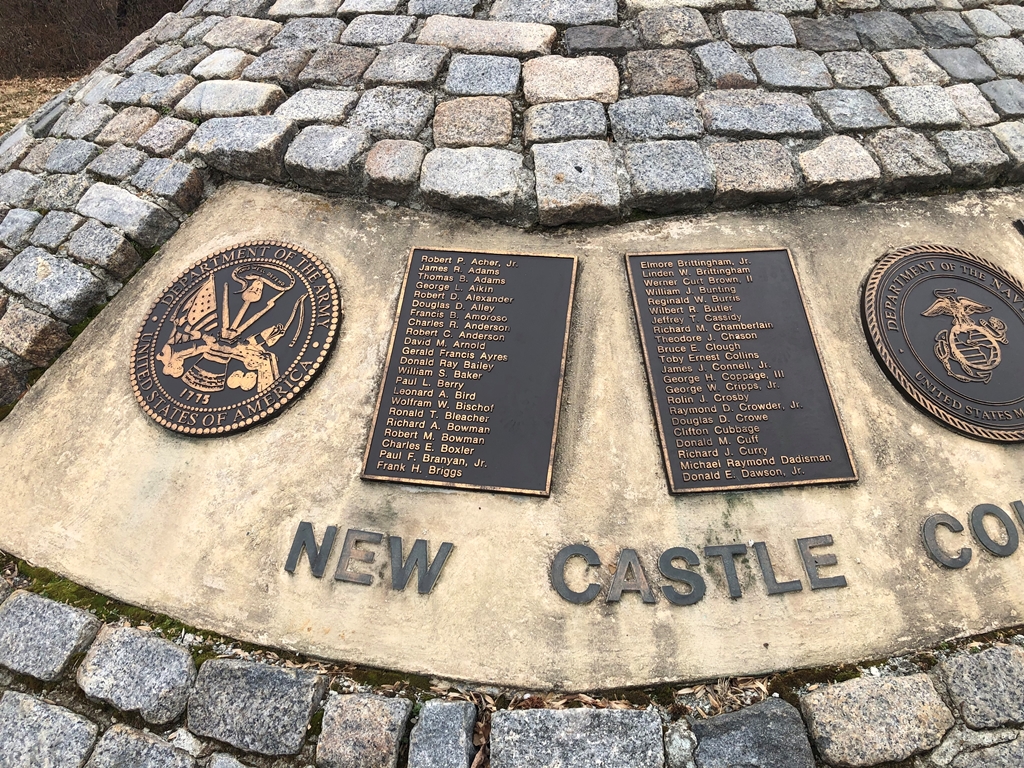 NEW CASTLE COUNTY VIETNAM WAR MEMORIAL SIDE A