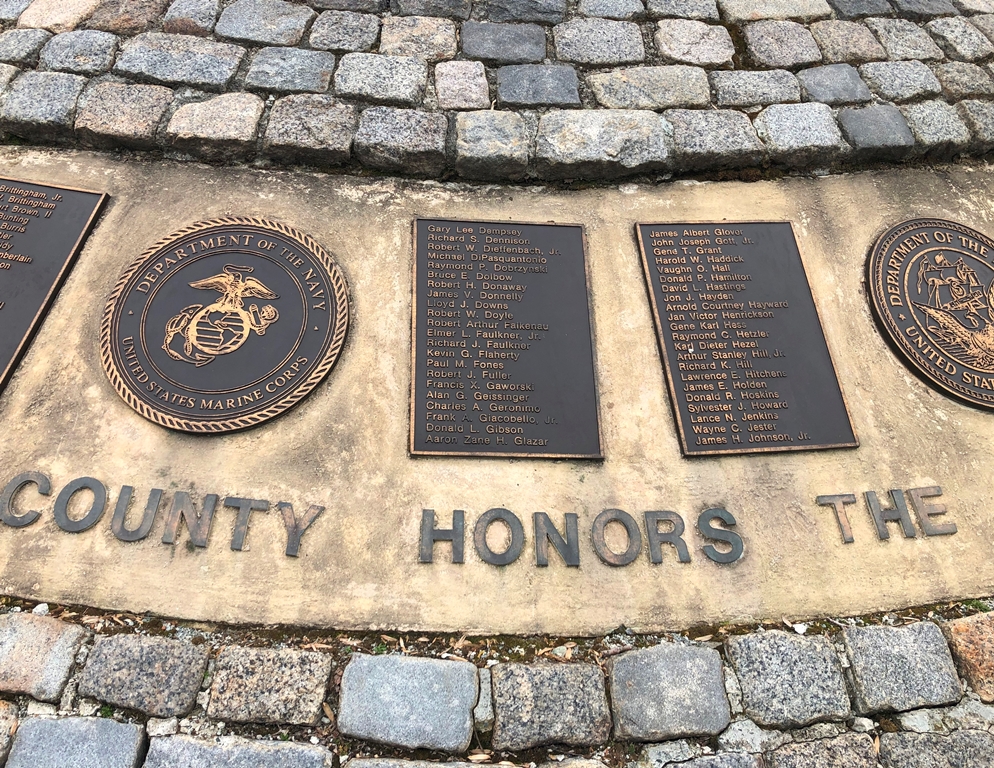 NEW CASTLE COUNTY VIETNAM WAR MEMORIAL SIDE B