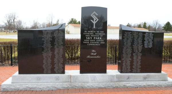 SKY PARK VETERANS MEMORIAL