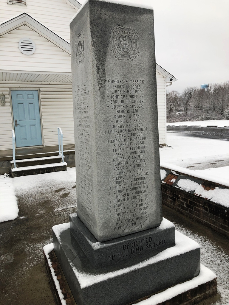 SMYRNA ALL VETERANS MEMORIAL SIDE B