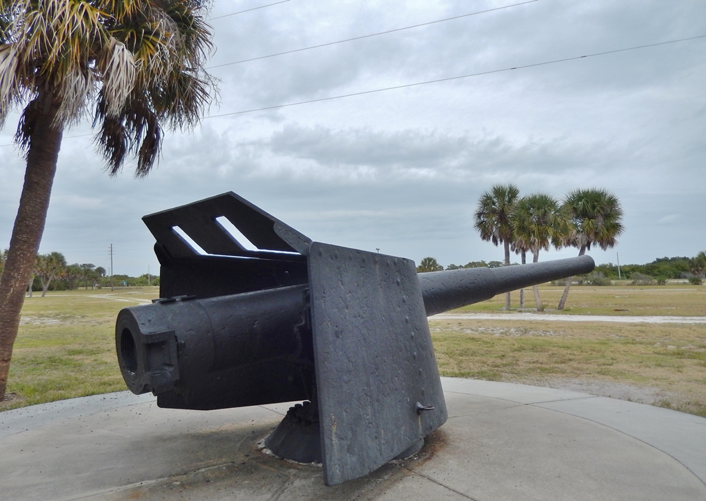 SPANISH-AMERICAN WAR CANNONS FROM EGMONT KEY MEMORIAL