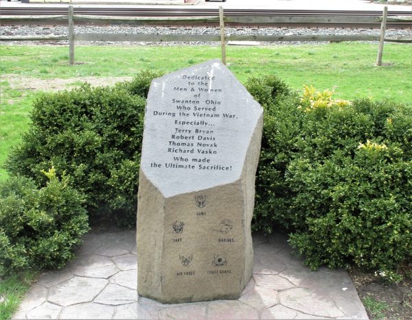 SWANTON OHIO VIETNAM WAR MEMORIAL