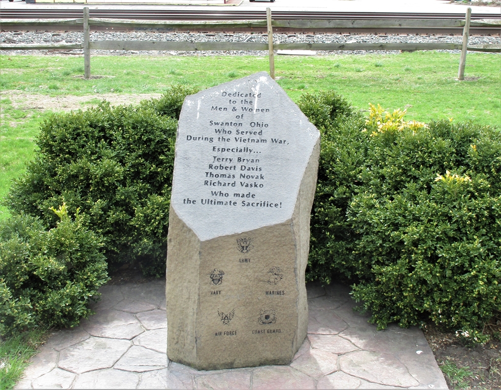 SWANTON OHIO VIETNAM WAR MEMORIAL