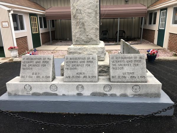 THE WILLIAMSPORT DISTRICT HONOR ROLL MEMORIAL STONES A