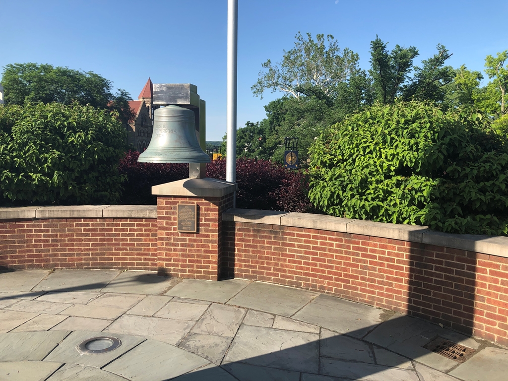 U.S.S. WEST VIRGINIA WAR MEMORIAL BELL