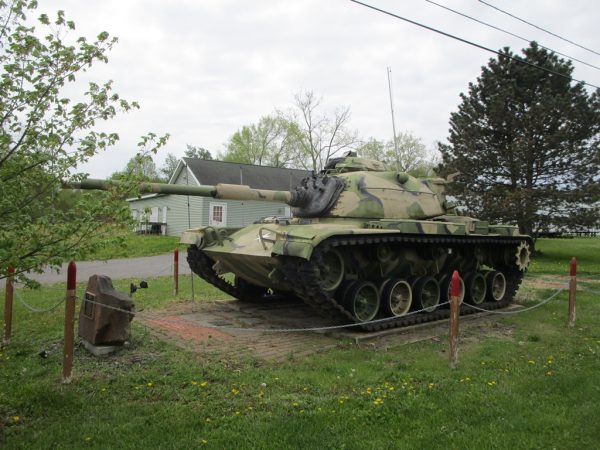 V.F.W. POST 202 MEMORIAL TANK