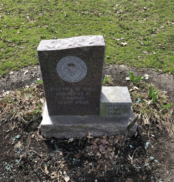 WATERFORD OPERATION DESERT STORM WAR MEMORIAL